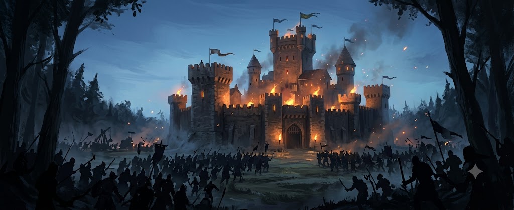 Castle under siege
